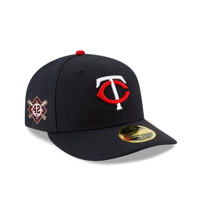 Minnesota Twins Gorra | New Era MLB Jackie Robinson Day Low Profile 59fifty Fitted Cap Mexico - Azules